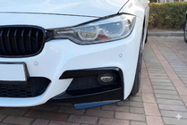 BMW 3 Series F30/F31 2012-2019 Eckaufsätze für die Frontstoßstange JIE Flap (für M-Sport, ABS) Foto 1