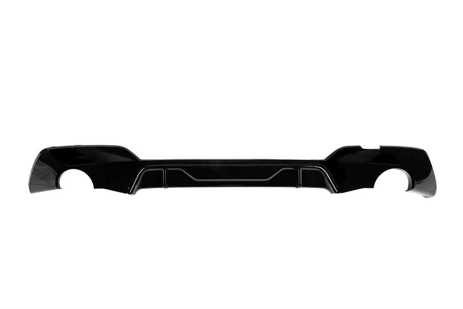 BMW 3 Series G20/G21 2018- Heckdiffusor (für M-Sport 2018-2022, für runde Endrohre, ABS) Image