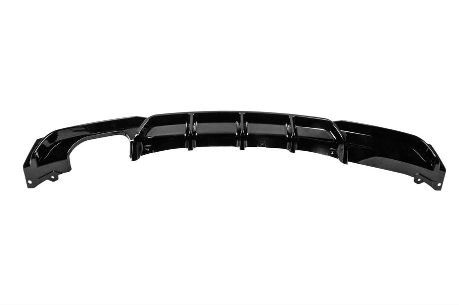 BMW 3 Series F30/F31 2012-2019 Heckdiffusor für einseitige Doppel-Auspuffanlage (für M-Sport, ABS) Foto 4