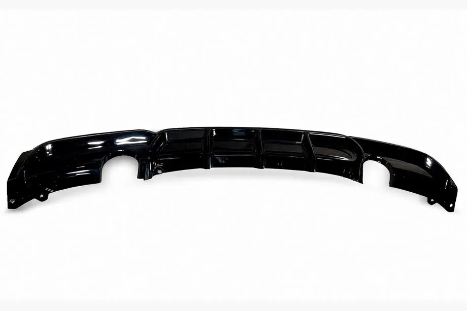 BMW 3 Series F30/F31 2012-2019 Heckdiffusor für doppelseitigen Einzelendrohr-Auspuff (für M-Sport, ABS) Foto 6