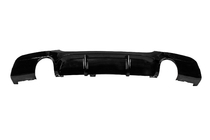 BMW 3 Series E90/E91 2005-2011 Heckdiffusor für doppelseitigen Einzelendrohr-Auspuff (für M-Sport, ABS) Foto 5