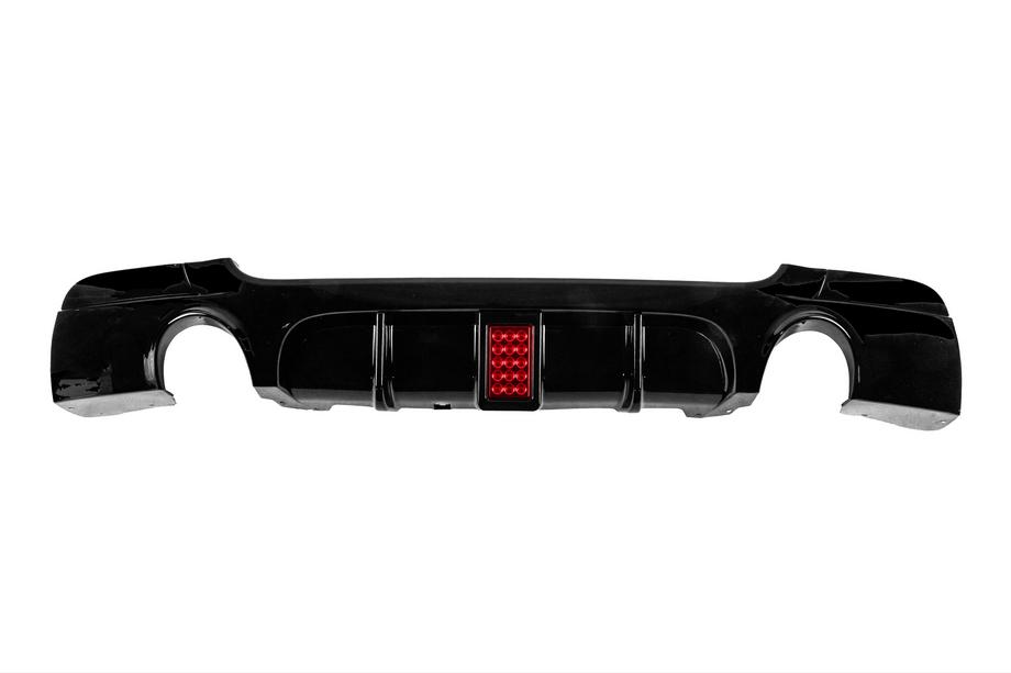 BMW 3 Series E92/E93 2006–2013 Heckdiffusor für doppelseitigen Einzelendrohr LED (für M-Sport, ABS) Image
