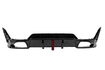 BMW 3 Series G20/G21 2018- Heckdiffusor B-Style LED für M-Sport 2023+, ABS Foto 4