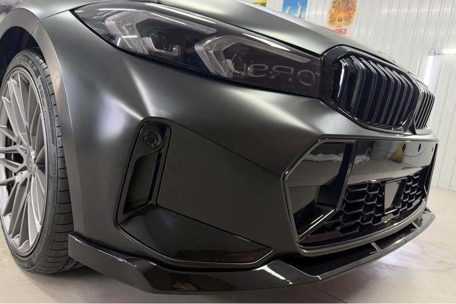 BMW 3 Series G20/G21 2018- Frontlippe FD-Style für M-Sport 2023+, ABS Foto 7