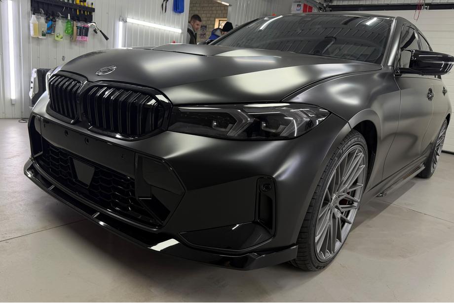 BMW 3 Series G20/G21 2018- Frontlippe FD-Style für M-Sport 2023+, ABS Foto 8