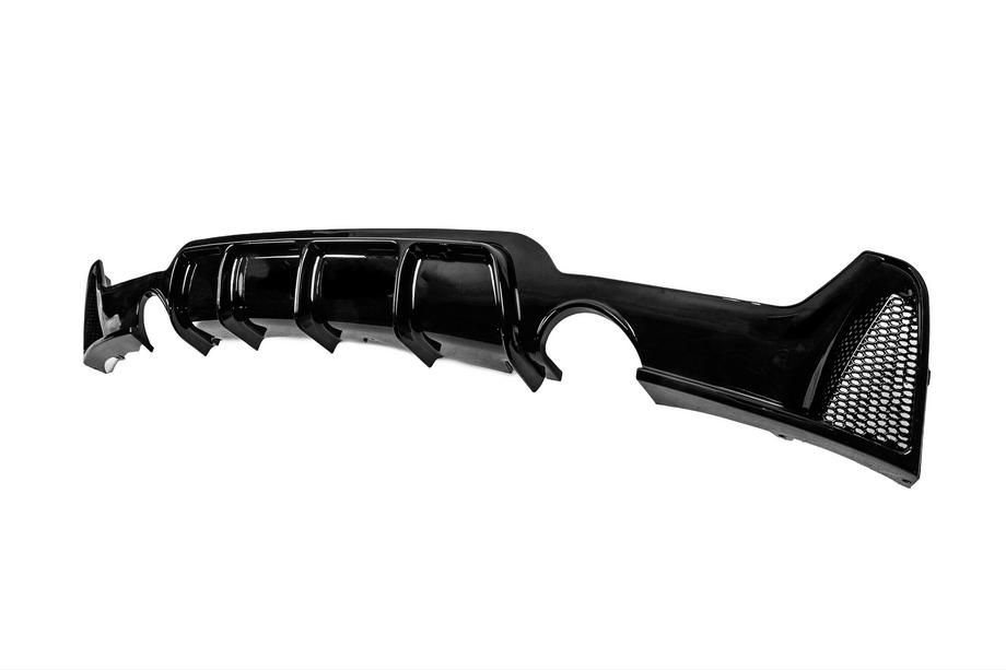 BMW 4 Series F32/F33/F36 2012-2020 Heckdiffusor für Stoßstange hinten für doppelseitigen Einzel-Auspuff V2 (für M-Sport, ABS) Foto 2