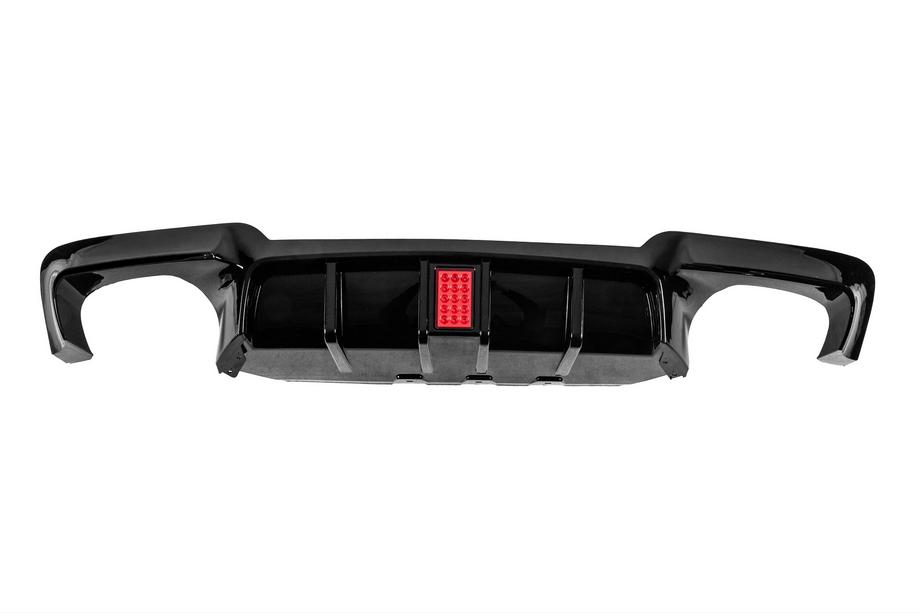 BMW 5 Series F10/F11 2010–2016 Heckdiffusor M5-Style LED (für M-Sport, ABS) Foto 1