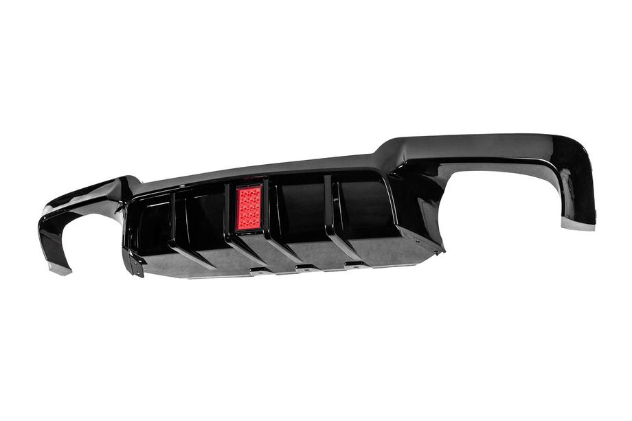BMW 5 Series F10/F11 2010–2016 Heckdiffusor M5-Style LED (für M-Sport, ABS) Foto 2