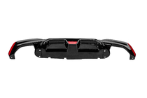 BMW 5er G30/G31 2017–2023 Heckstoßstangen-Diffusor CS-Style LED (für M-Sport/M5 F90, ABS) Foto 4