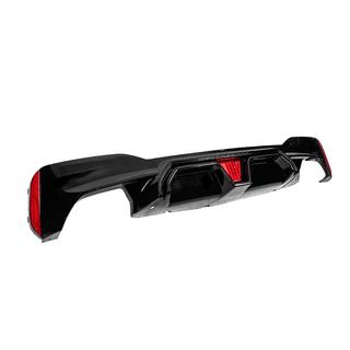 Heckstoßstangen-Diffusor CS-Style LED (für M-Sport/M5 F90, ABS) Foto 3