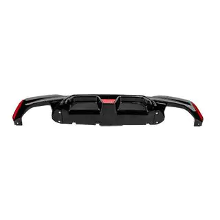 Heckstoßstangen-Diffusor CS-Style LED (für M-Sport/M5 F90, ABS) Foto 4