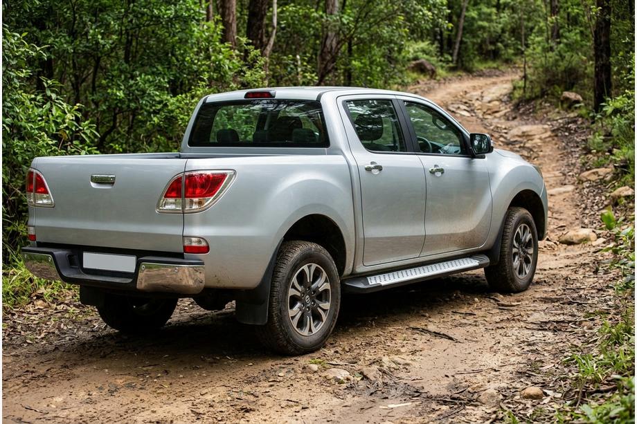 Mazda BT-50 2012- Trittbretter X5-Typ (2 Stk, Alu) Image