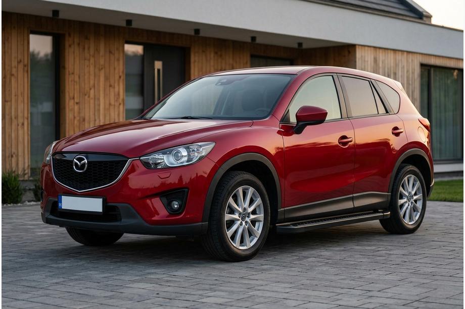 Mazda CX-5 2012-2017 Trittbretter Allmond Black (2 Stk., Aluminium) Image
