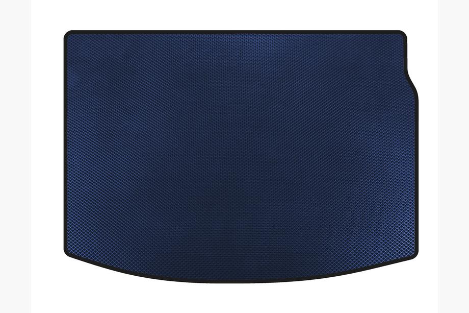 Renault Megane III 2009-2016 EVA Kofferraummatte (HB, Blau) Image