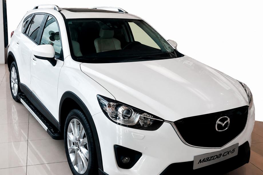 Mazda CX-5 2012-2017 Seitenschweller RedLine V1 (2 Stk., Aluminium) Image
