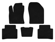 Toyota Prius 2015-2022 Textil-Fußmatten Premium (LB, Schwarz) Foto 1