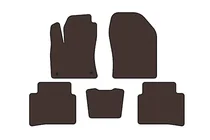 Toyota Prius 2015-2022 Gummimatten Carsuit (LB, Braun) Foto 1