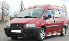 Fiat Scudo 1996-2007 Frontbügel WT003 Schwarz Edelstahl Foto 3