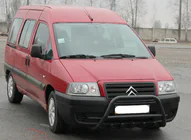 Fiat Scudo 1996-2007 Frontbügel WT003 Schwarz Edelstahl Foto 1