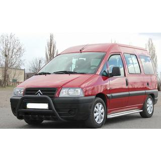 Frontbügel WT003 Schwarz Edelstahl Fiat Scudo 1996-2007 Foto 3