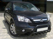Honda CRV 2007-2011 Frontschutzbügel WT003 Schwarz (Edelstahl) Foto 1