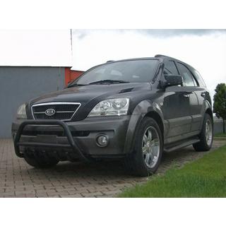 Frontschutzbügel WT003 Schwarz (Edelstahl) Kia Sorento I BL 2002-2009 Foto 1