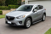 Mazda CX-5 2012-2017 Seitenschweller Fullmond (2 Stk, Alu) Foto 1