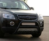Chevrolet Captiva 2006-2019 Frontbügel WT003 Schwarz (Edelstahl) Foto 4