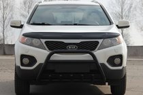 Kia Sorento II XM 2009-2014 Frontschutzbügel WT003 Schwarz (Edelstahl) Foto 1