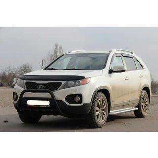 Frontschutzbügel WT003 Schwarz (Edelstahl) Kia Sorento II XM 2009-2014 Foto 2