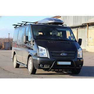 Frontbügel WT003 Schwarz (2006-2014, Edelstahl) Ford Transit 2000–2014 Foto 1