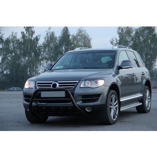 Frontbügel WT003 Black Special (Edelstahl) Volkswagen Touareg 2002–2010 Foto 4