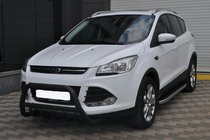 Ford Kuga/Escape 2013-2019 Frontschutzbügel WT003 Schwarz (Edelstahl) Foto 1