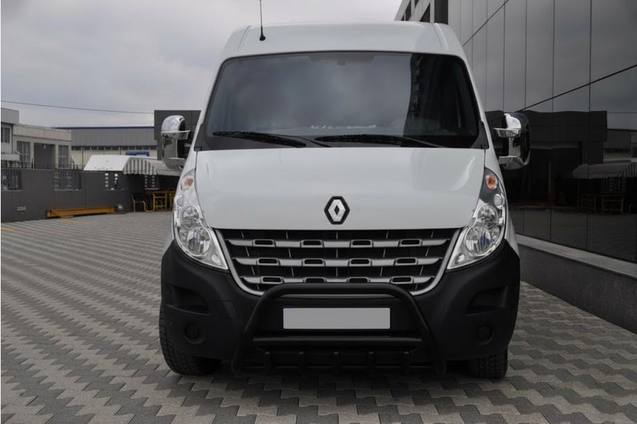 Nissan NV400 2010-2024 Frontschutzbügel WT003 Schwarz (Edelstahl) Image