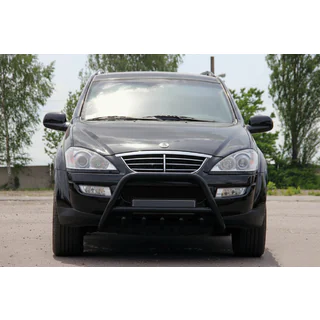 Frontbügel WT003 Schwarz Edelstahl SsangYong Kyron 2005-2014 Foto 2