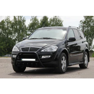 Frontbügel WT003 Schwarz Edelstahl SsangYong Kyron 2005-2014 Foto 1