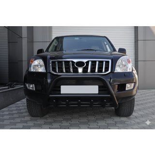 Niedriger Frontbügel WT003 Schwarz (Edelstahl) Foto 4