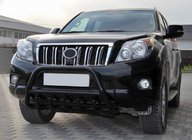 Toyota Land Cruiser Prado 150 2009-2023 Frontbügel WT003 Schwarz Edelstahl Foto 1