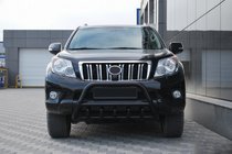 Toyota Land Cruiser Prado 150 2009-2023 Frontbügel WT003 Schwarz Edelstahl Foto 3