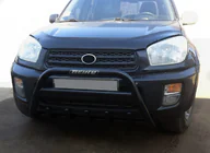 Toyota Rav 4 2001-2005 Frontbügel WT003 Schwarz Edelstahl Foto 3