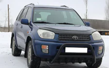 Toyota Rav 4 2001-2005 Frontbügel WT003 Schwarz Edelstahl Foto 5