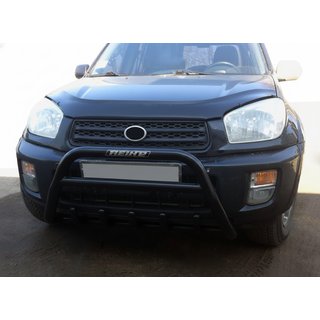 Frontbügel WT003 Schwarz Edelstahl Toyota Rav 4 2001-2005 Foto 3