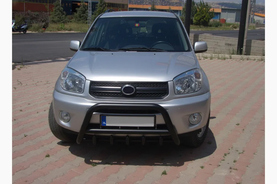 Toyota Rav 4 2001-2005 Frontbügel WT003 Schwarz Edelstahl Image