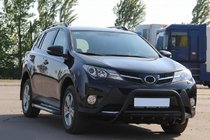 Toyota Rav 4 2013-2018 Frontbügel WT003 Schwarz Edelstahl Foto 5