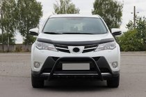 Toyota Rav 4 2013-2018 Frontbügel WT003 Schwarz Edelstahl Foto 1