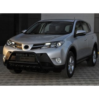 Frontbügel WT003 Schwarz Edelstahl Toyota Rav 4 2013-2018 Foto 4