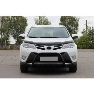 Frontbügel WT003 Schwarz Edelstahl Toyota Rav 4 2013-2018 Foto 1