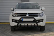 Volkswagen Amarok 2010-2022 Frontbügel WT003 Schwarz Edelstahl Foto 7