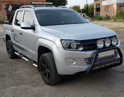 Volkswagen Amarok 2010-2022 Frontbügel WT003 Schwarz Edelstahl Foto 8