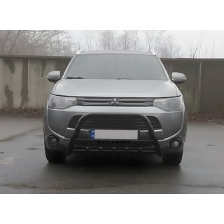 Frontbügel WT004 Schwarz (Edelstahl) Mitsubishi Outlander 2012-2021 Foto 3